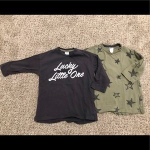 Toddler Boy Shirts 2 pack size 18-24 months